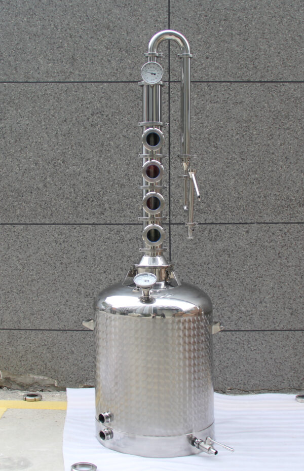 50L - Stainless Boiler/Stainless Column